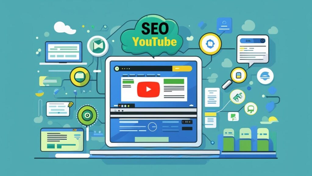 What is seo in youtube with explaination in image